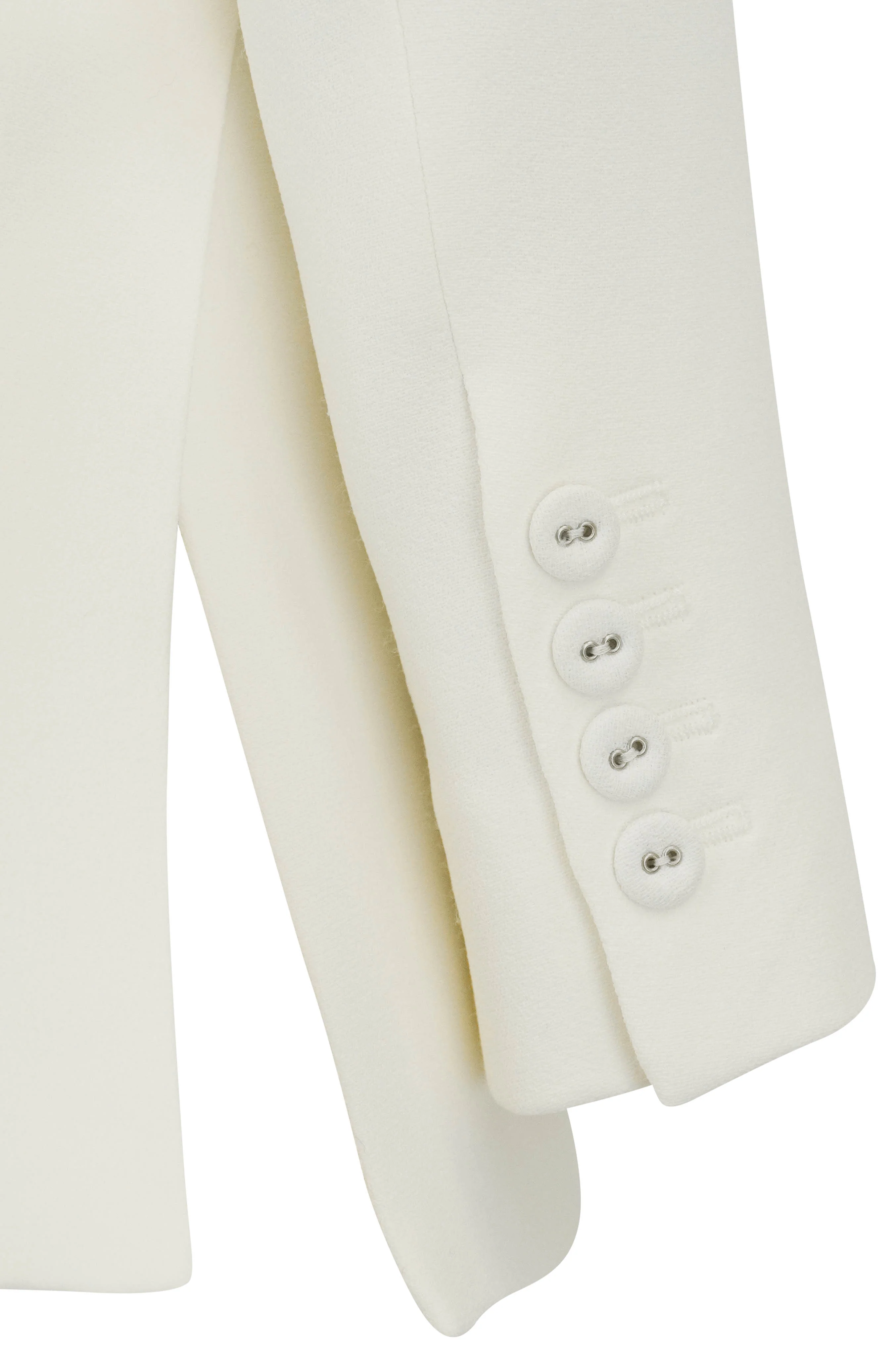 Brandon Maxwell Blazer in White - Image 4