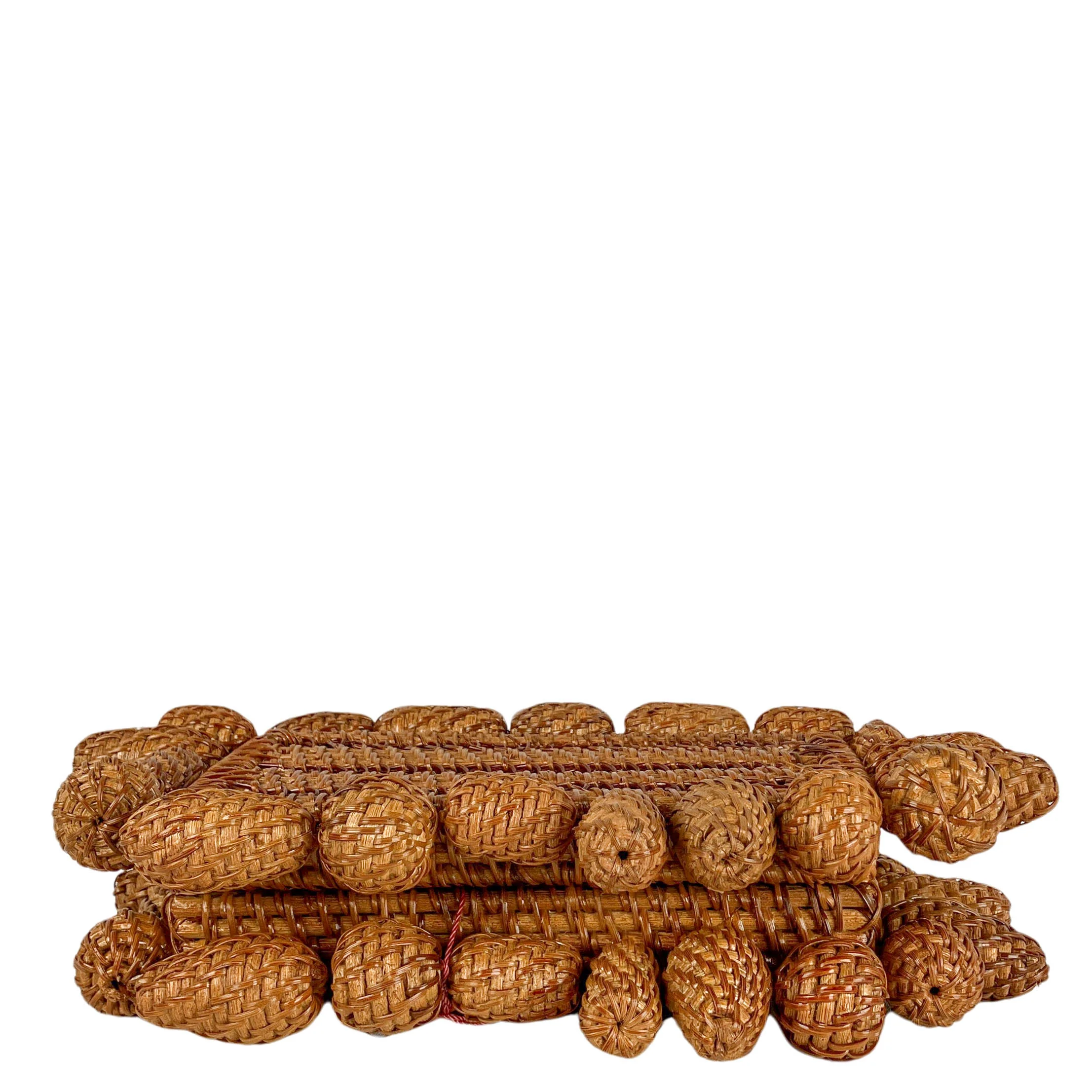 Cult Gaia Akira Clutch in Tan - Image 5