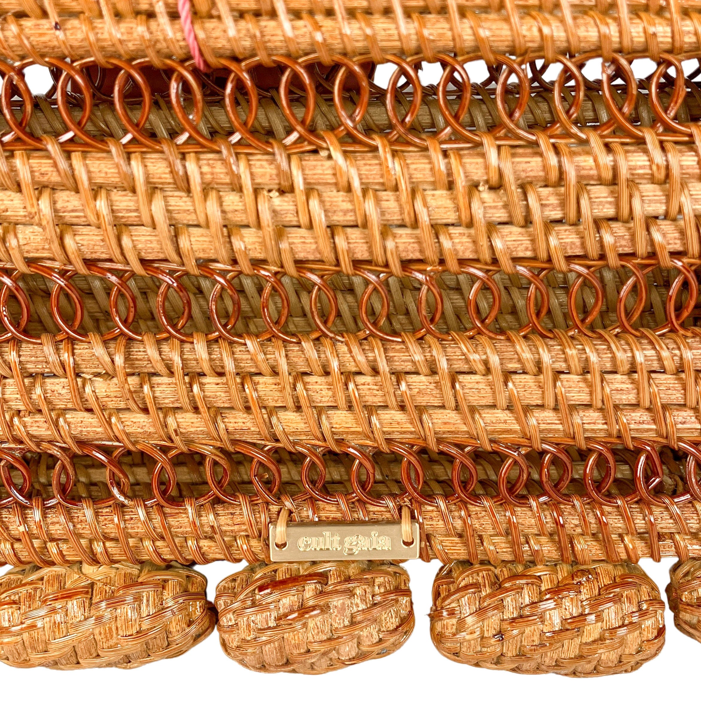 Cult Gaia Akira Clutch in Tan - Image 6