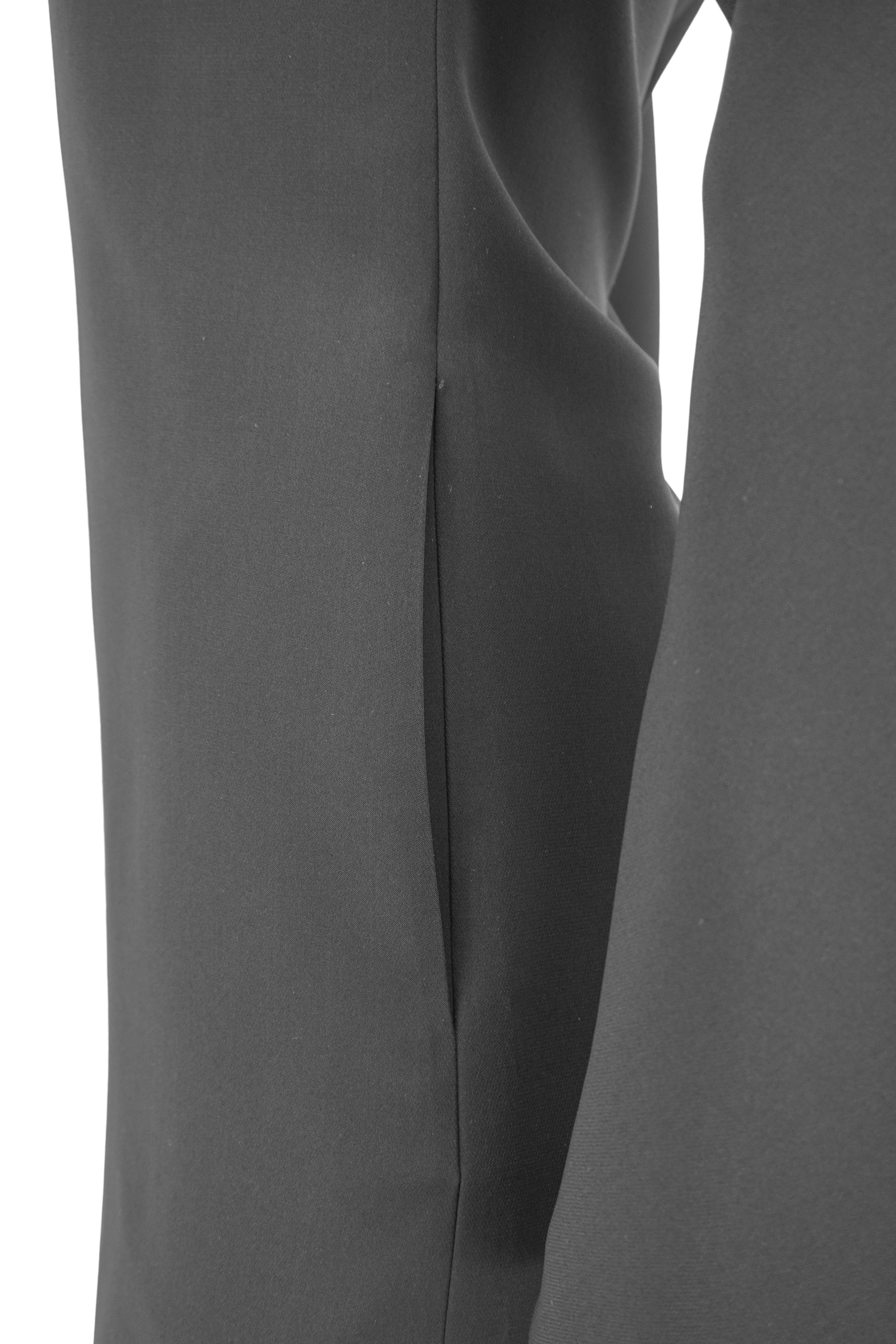 Gabriela Hearst Keller Tunic Dress in Black - Image 5