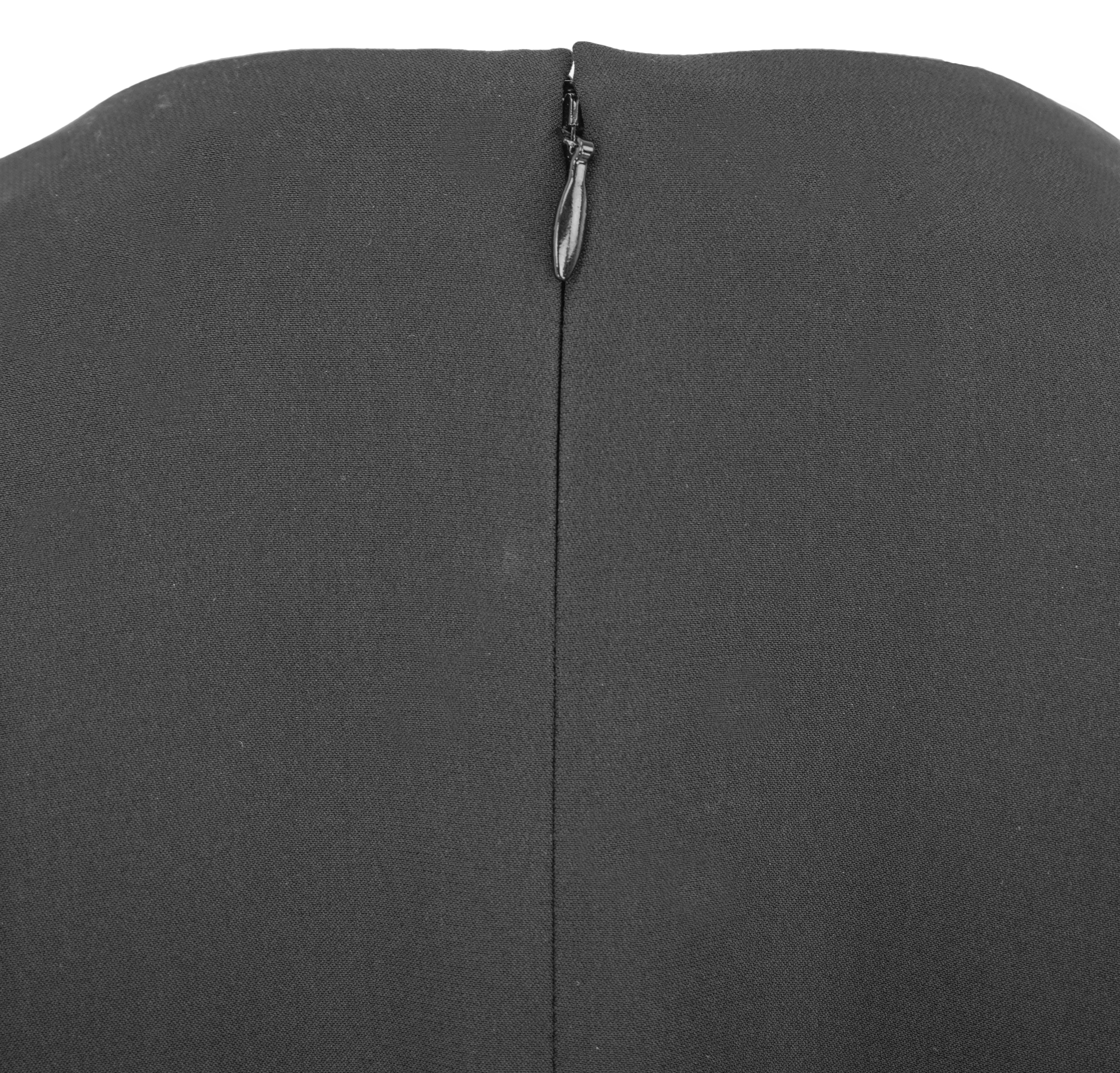 Gabriela Hearst Keller Tunic Dress in Black - Image 6