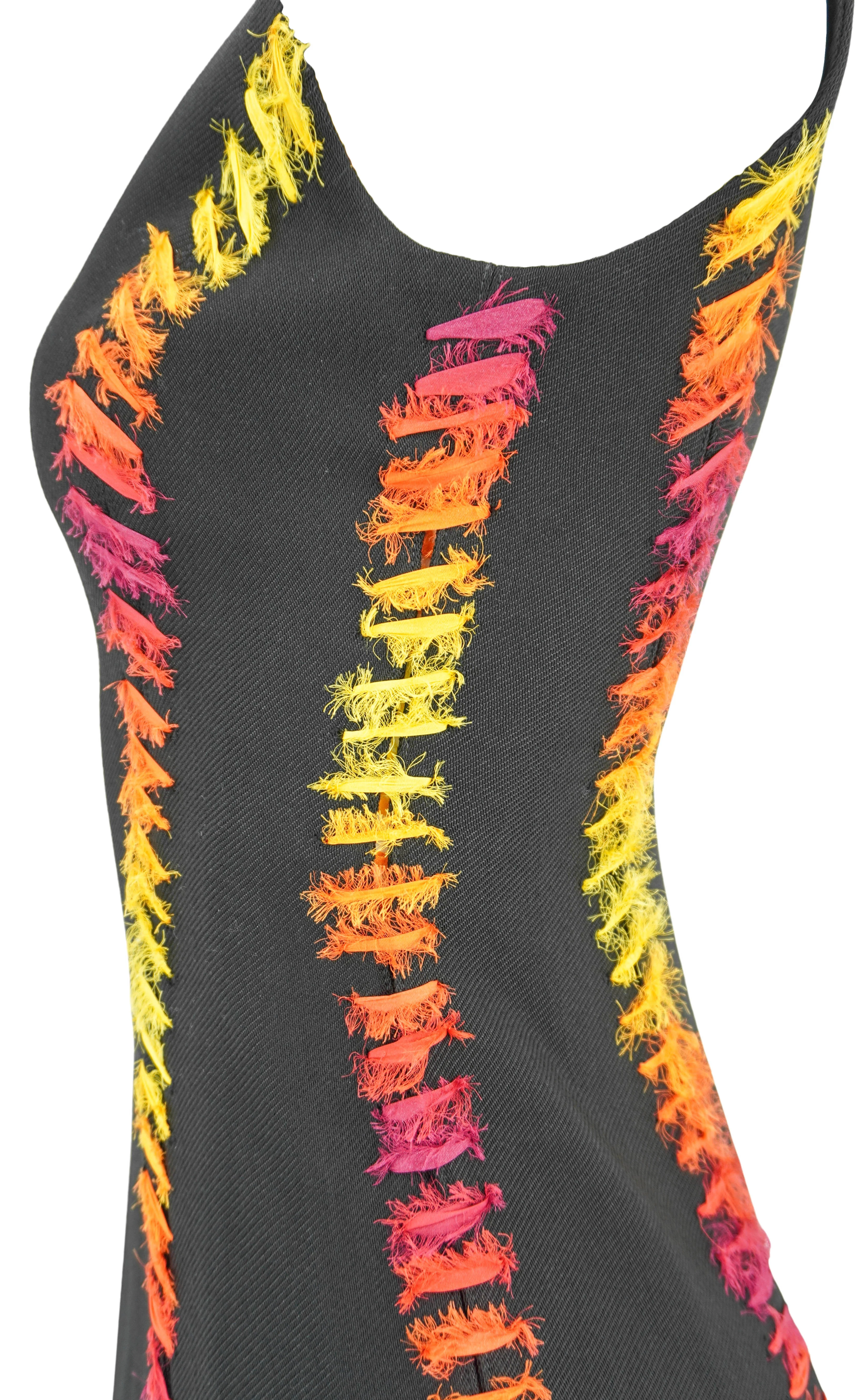 Gabriela Hearst Kendal Ribbon Dress in Black - Image 4