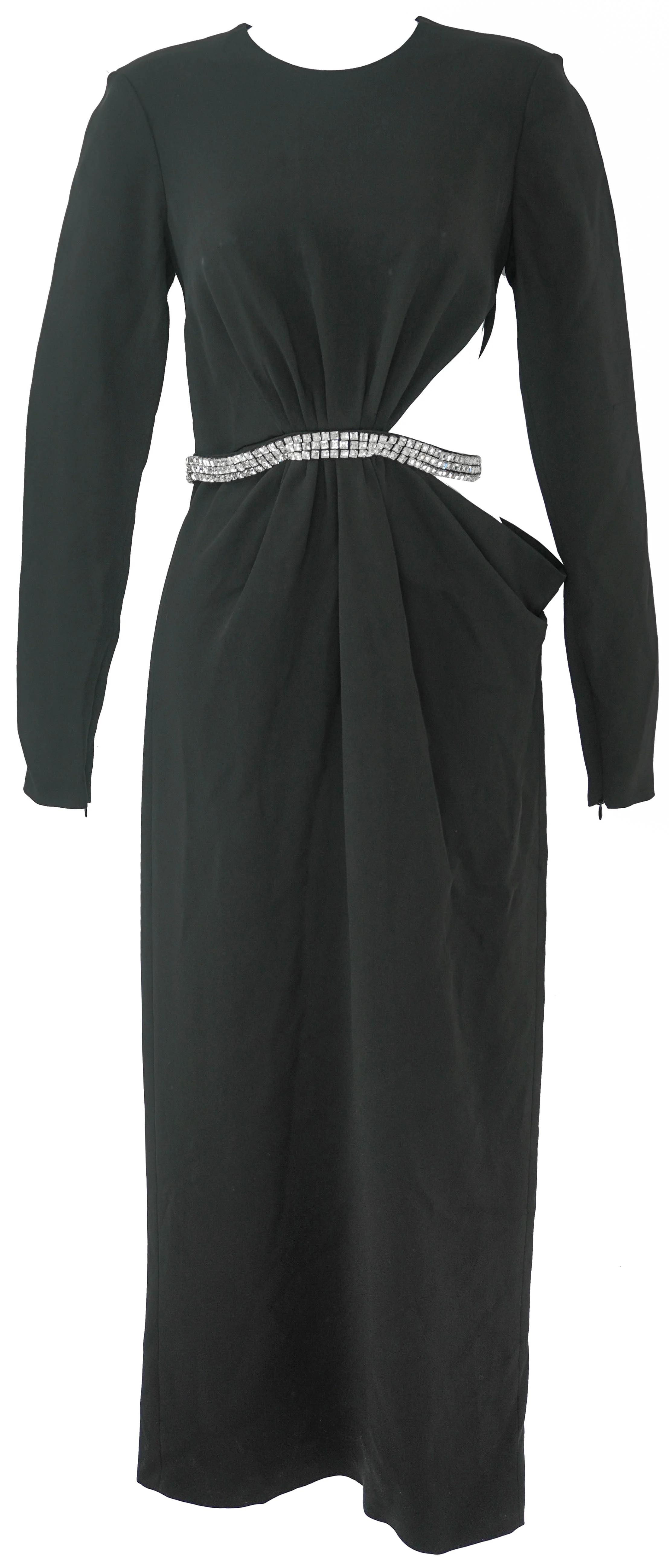 Giambattista Valli Embellished Dress in Black - Image 4