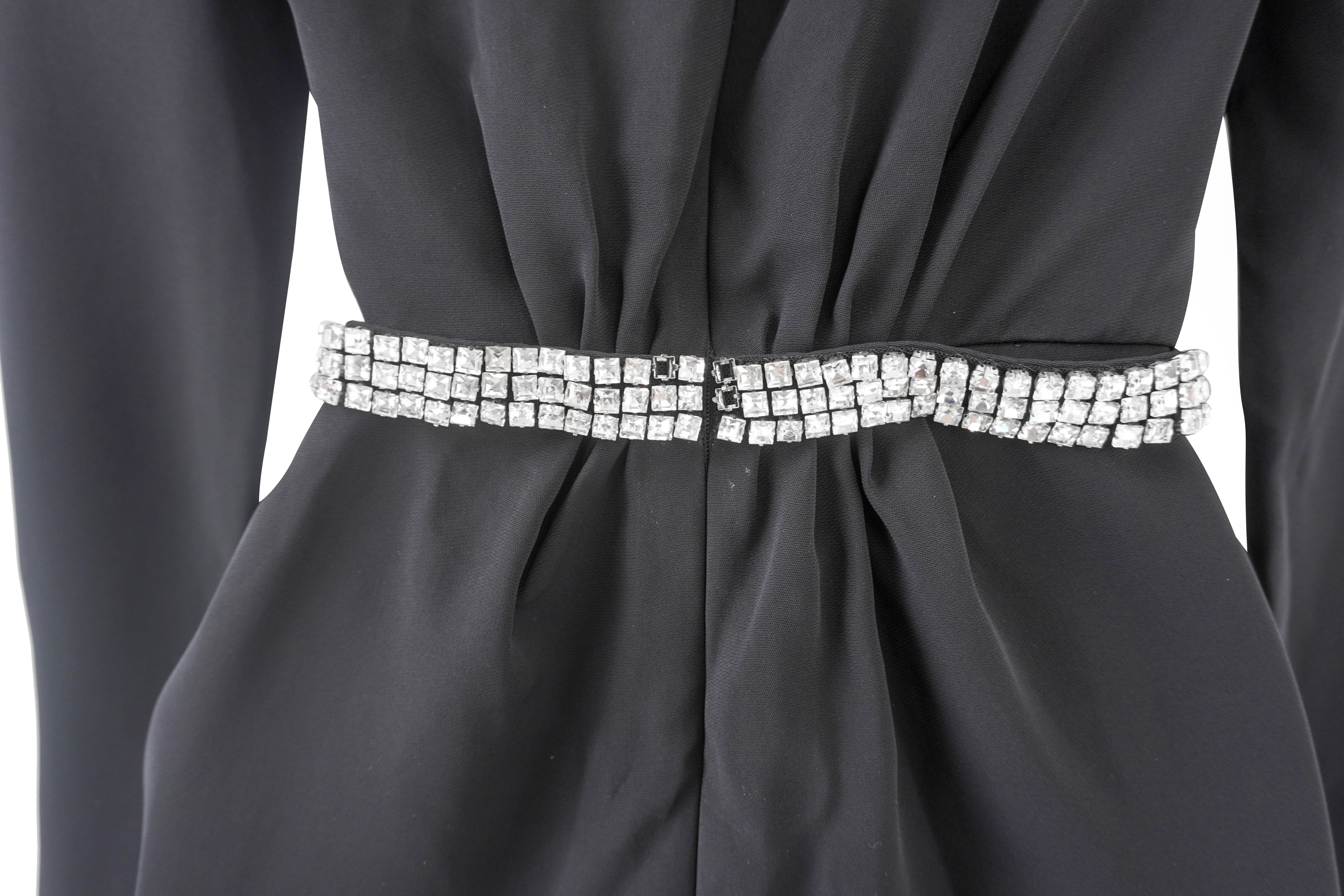 Giambattista Valli Embellished Dress in Black - Image 5