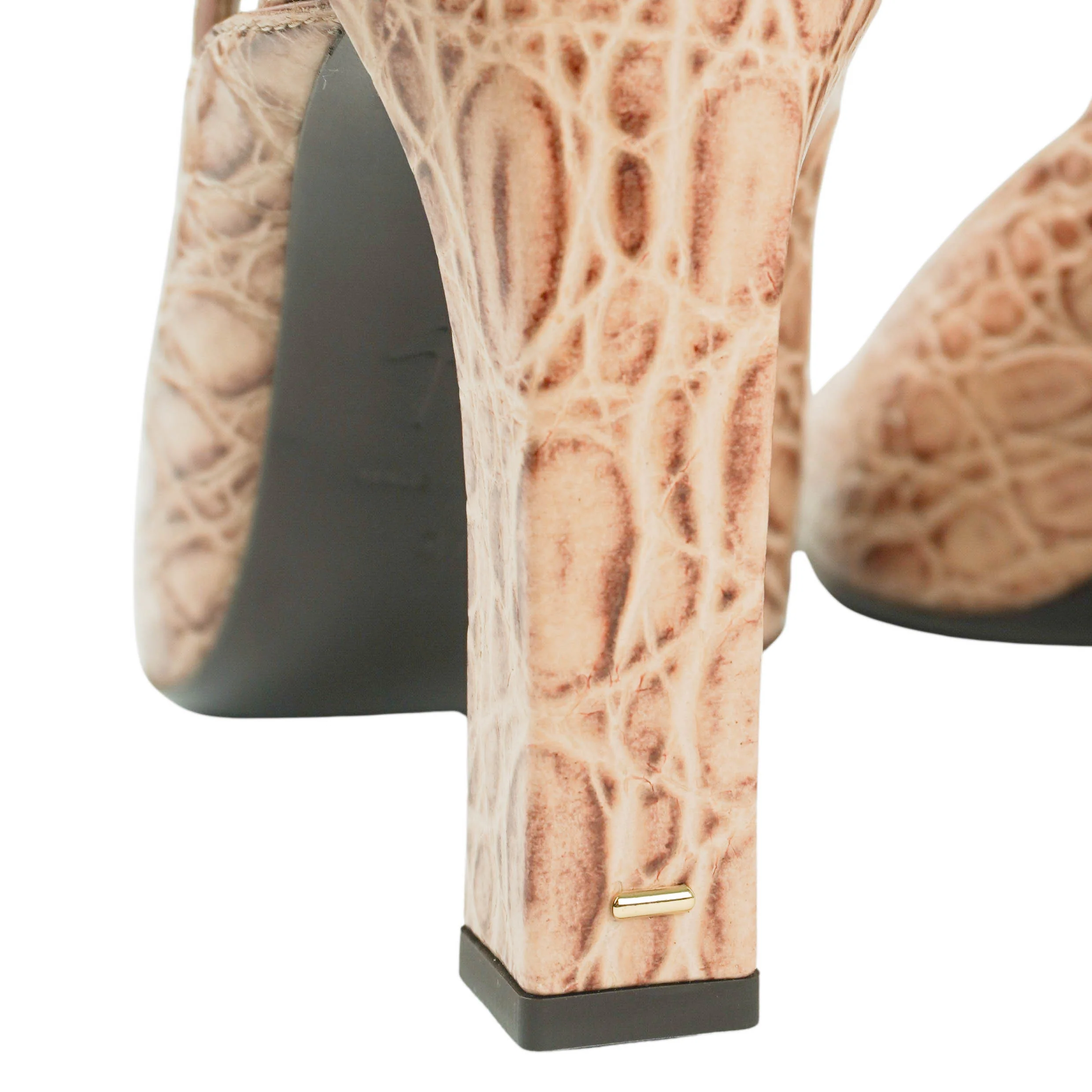 Giuseppe Brenda Slingback Heels in Cipria - Image 6