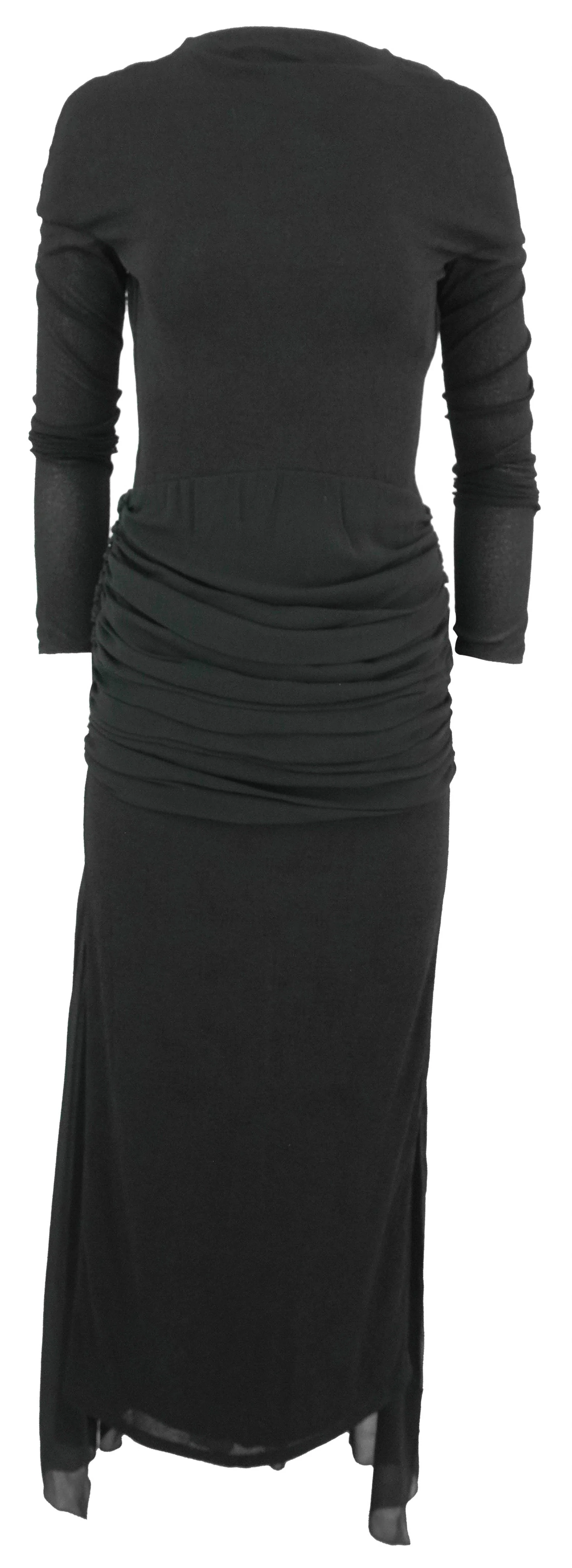 Givenchy Long Sleeve Dress in Black - Image 4