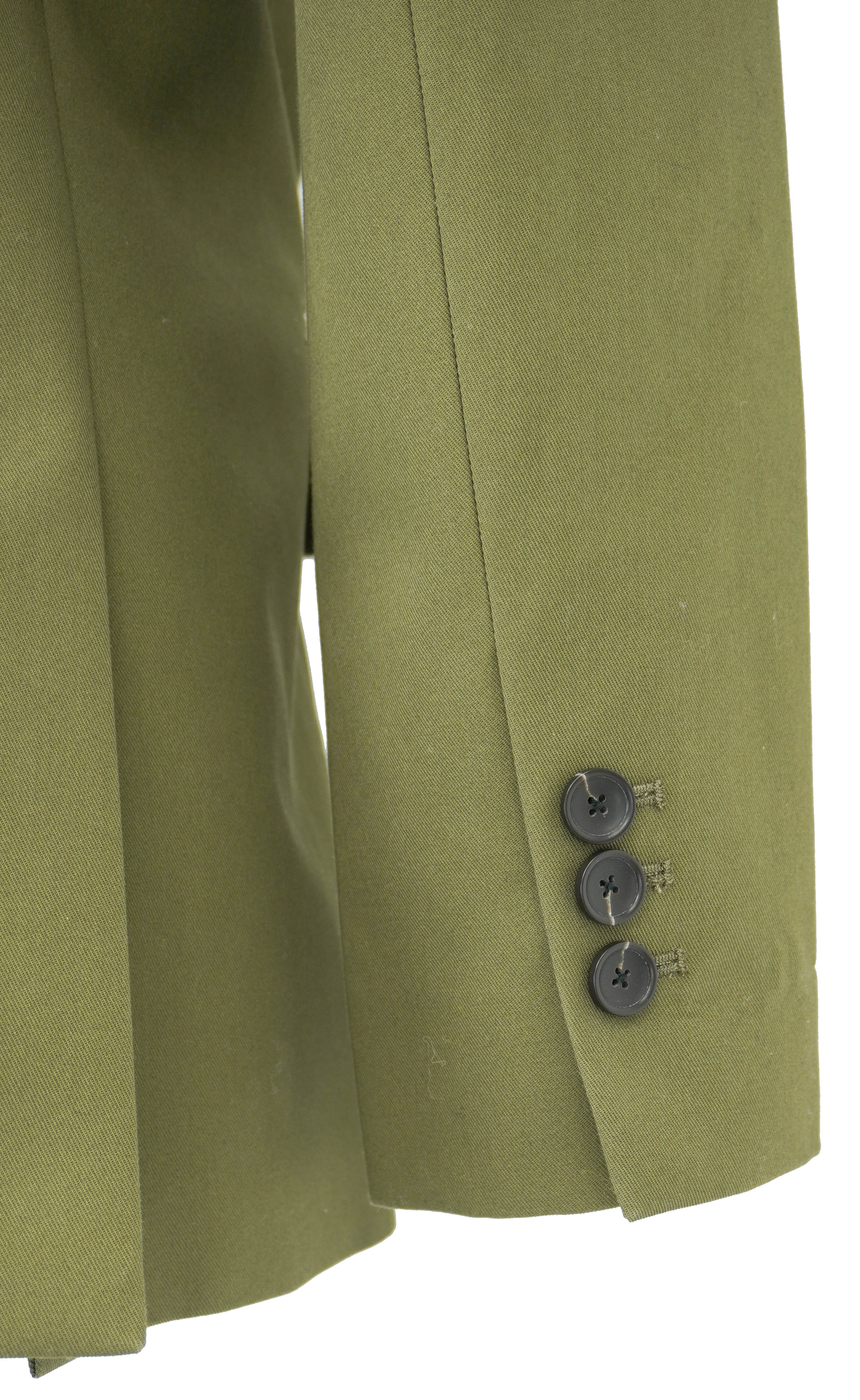 Maria McManus Double Breasted Blazer in Loden Green - Image 3