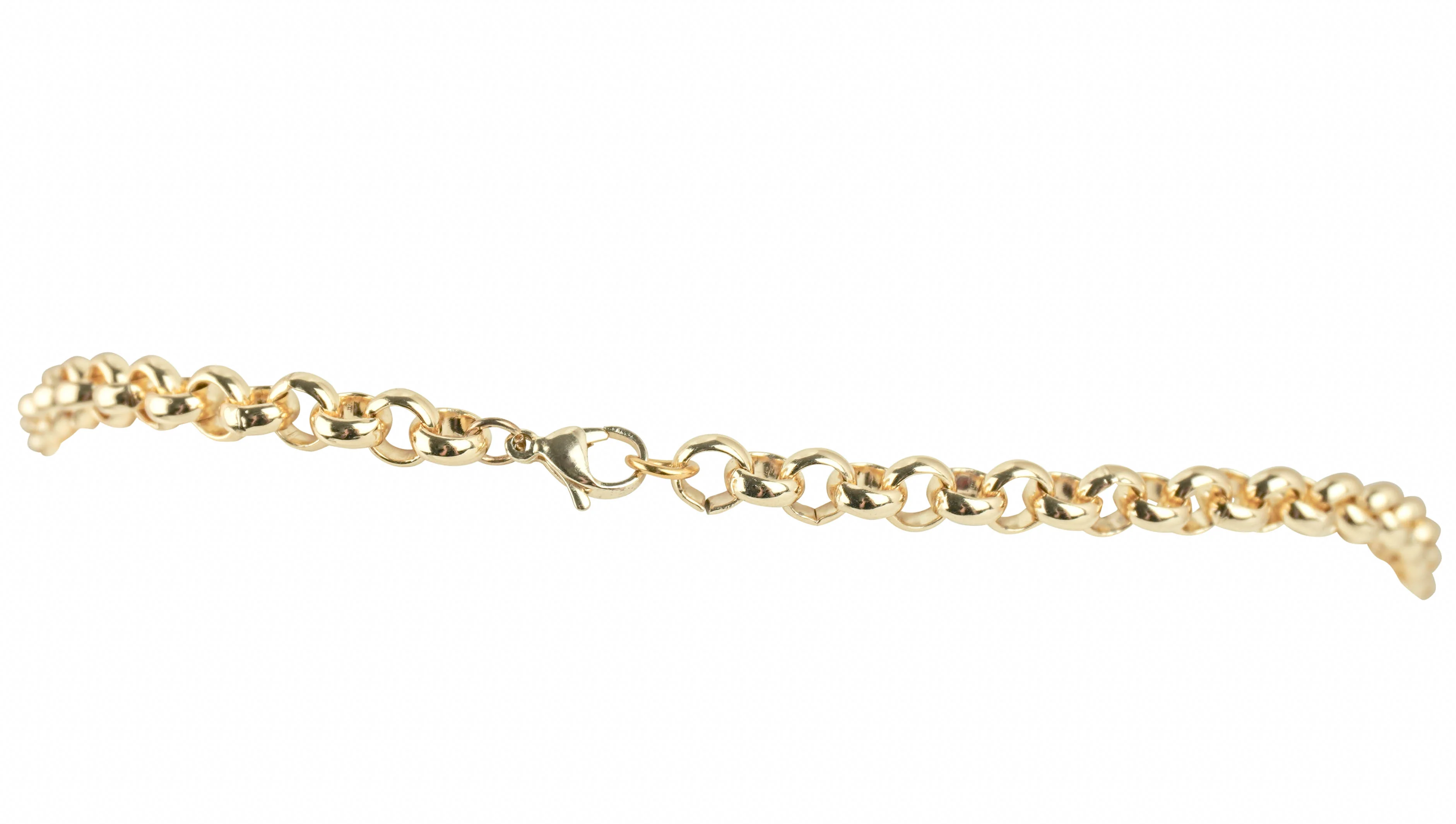 Marlyn Schiff Drop Down Medallion Necklace in Gold/Black - Image 4