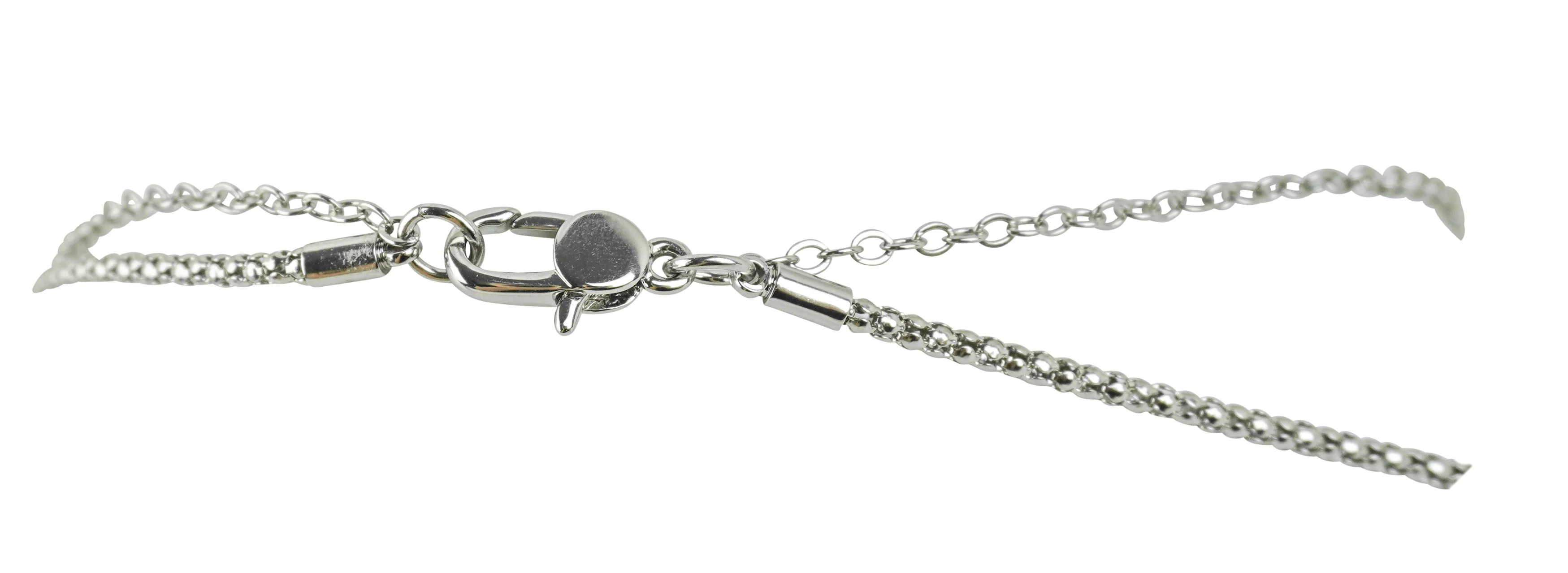 Marlyn Schiff Layered Necklace in Black/Silver - Image 4