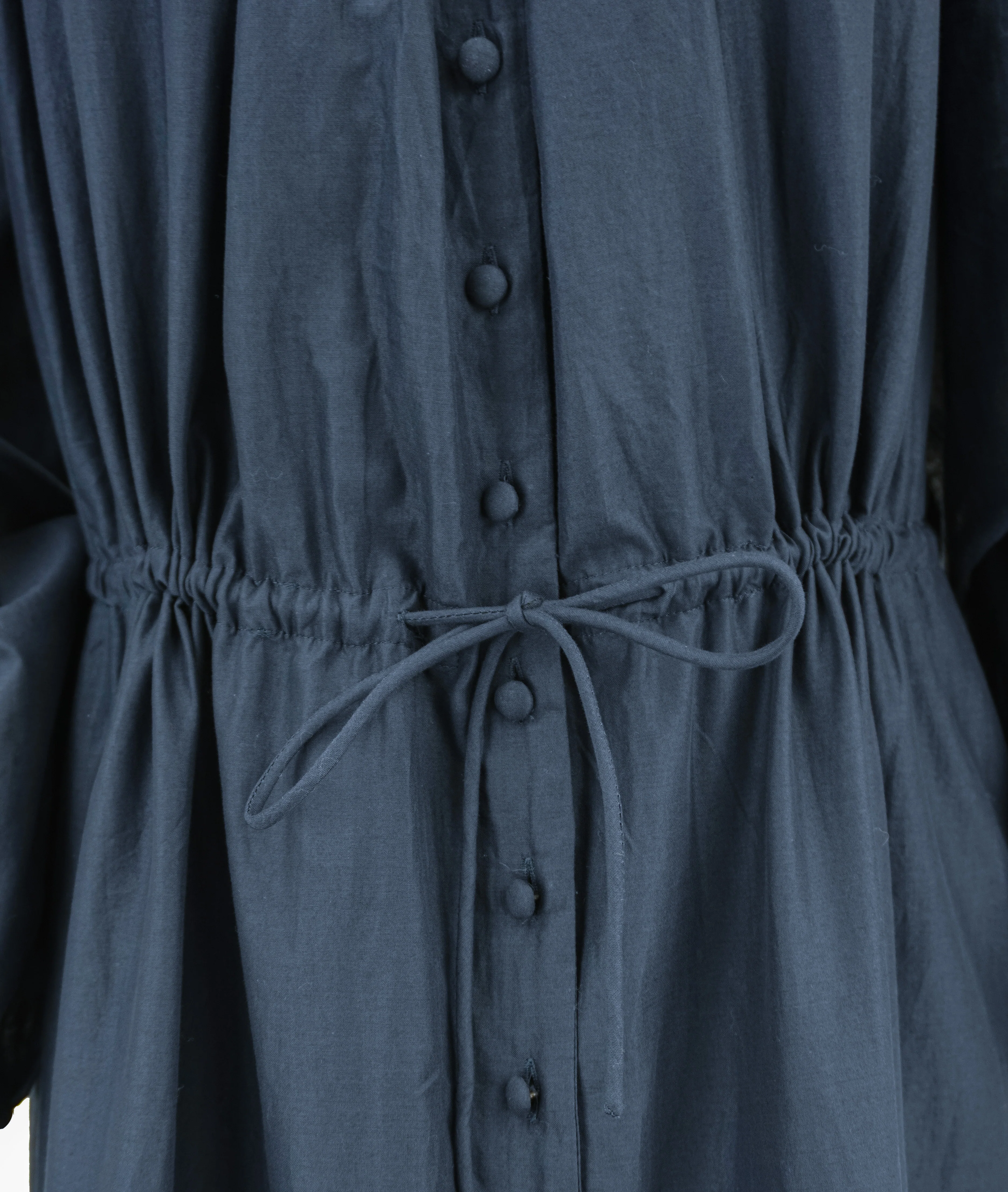 Merlette Allegra Dress in Navy - Image 4