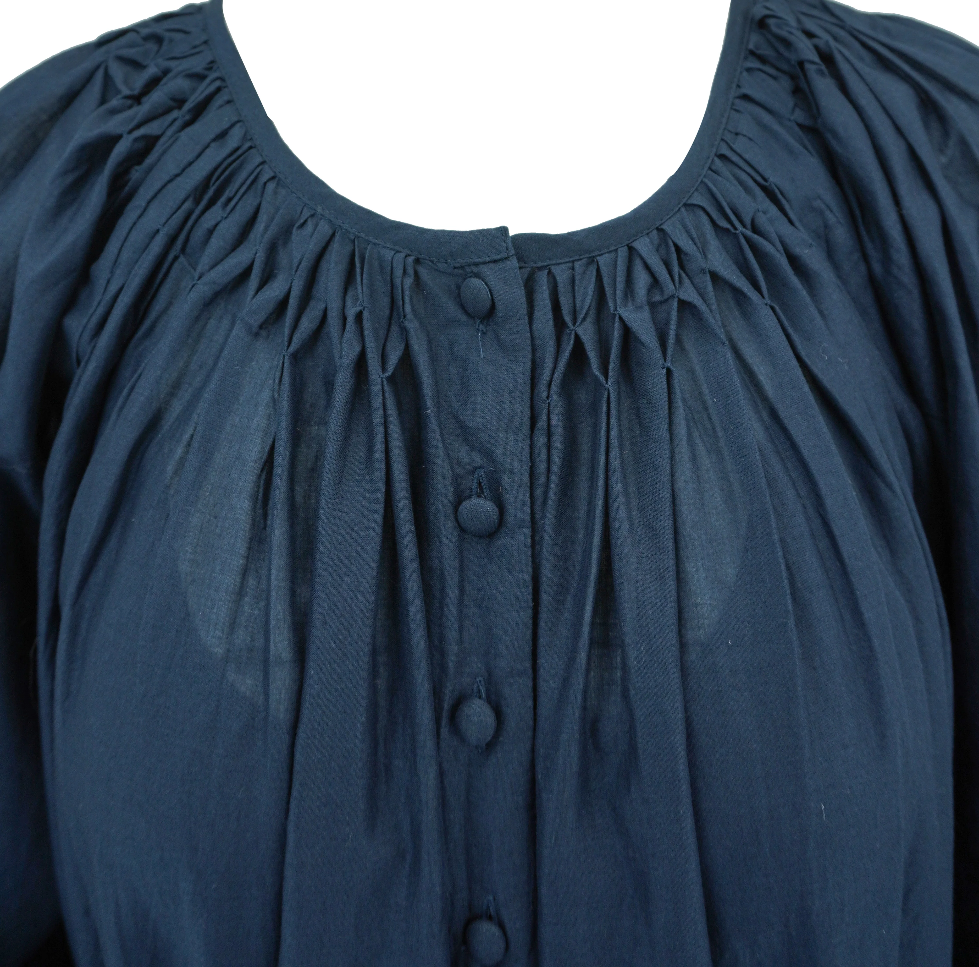 Merlette Allegra Dress in Navy - Image 5