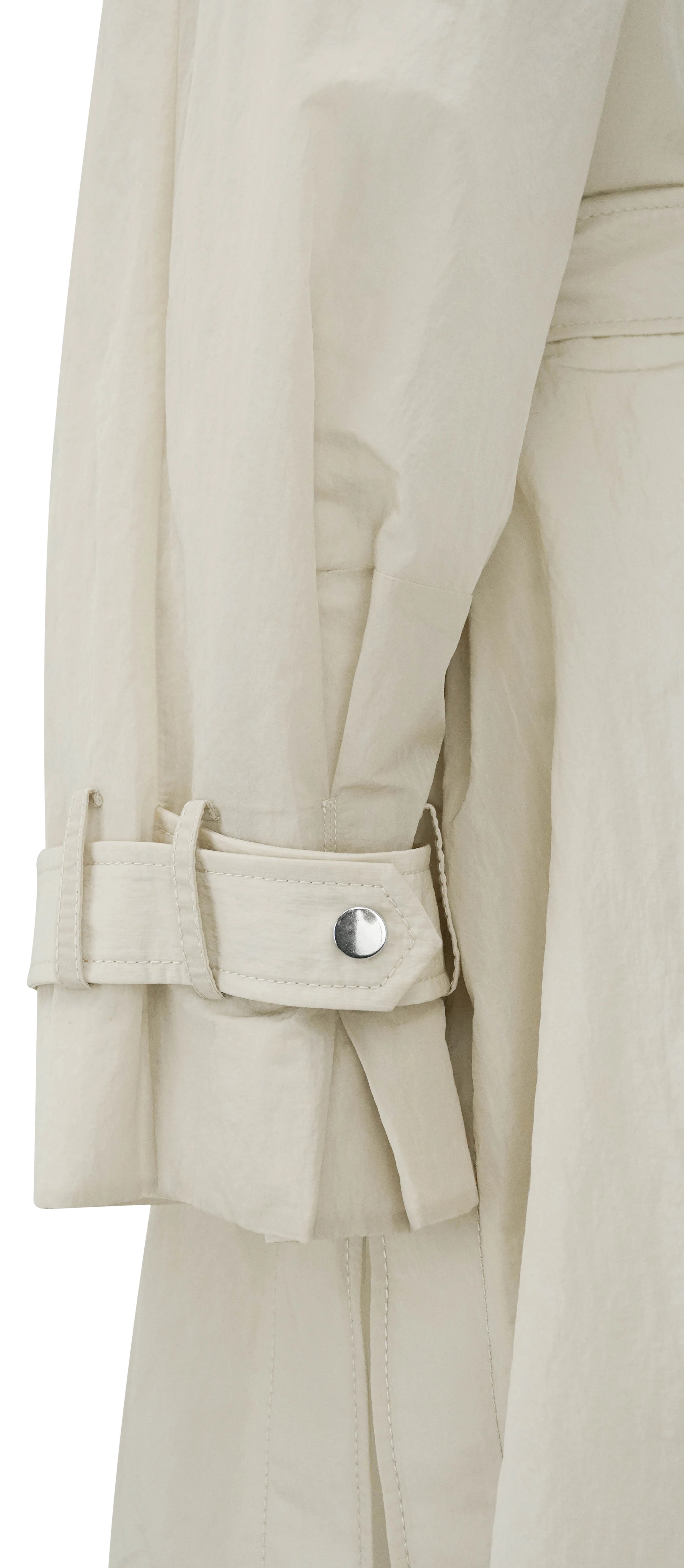 Partow Trench Coat in Beige - Image 5