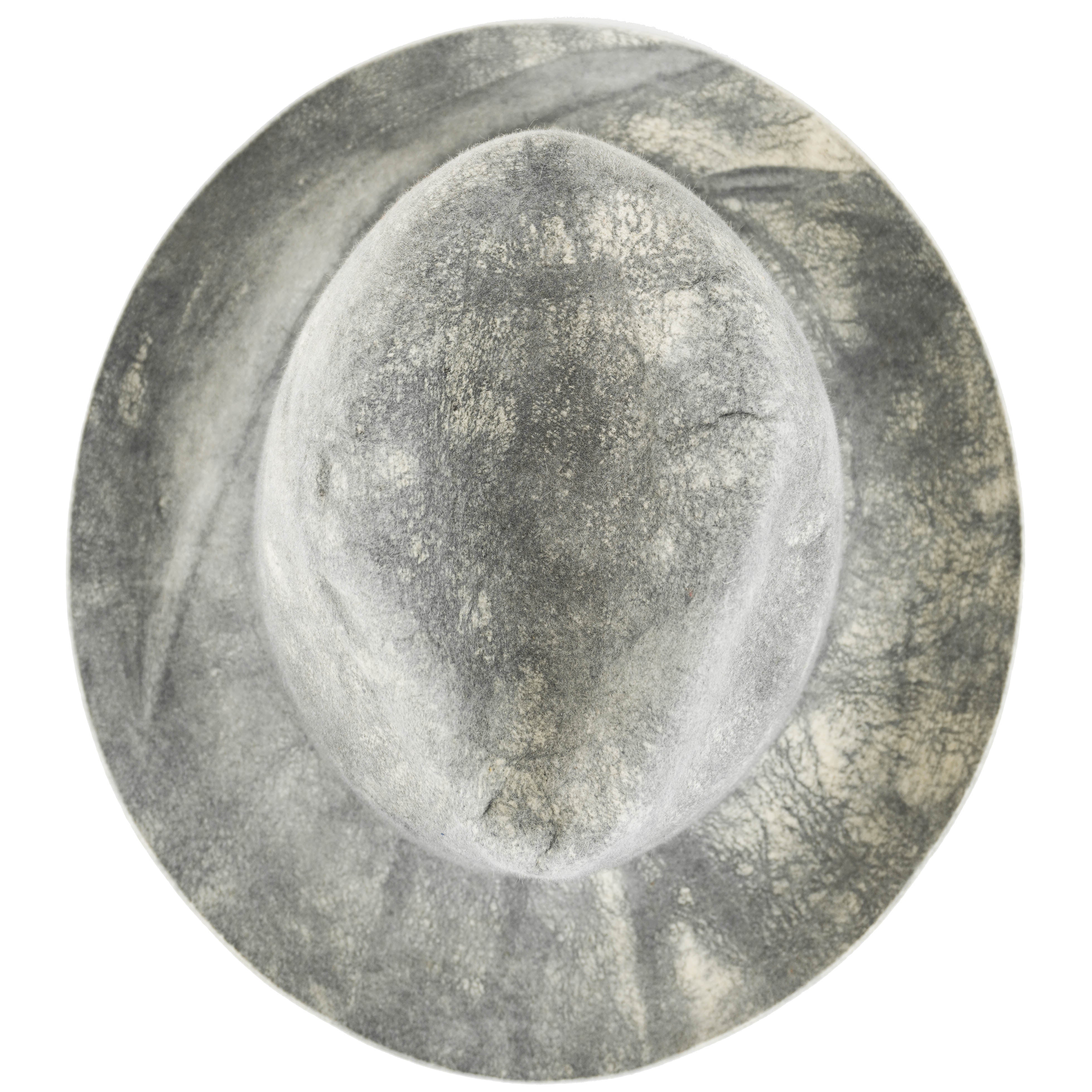 Reinhard Plank Boncia Hat in Grey/Cream - Image 3