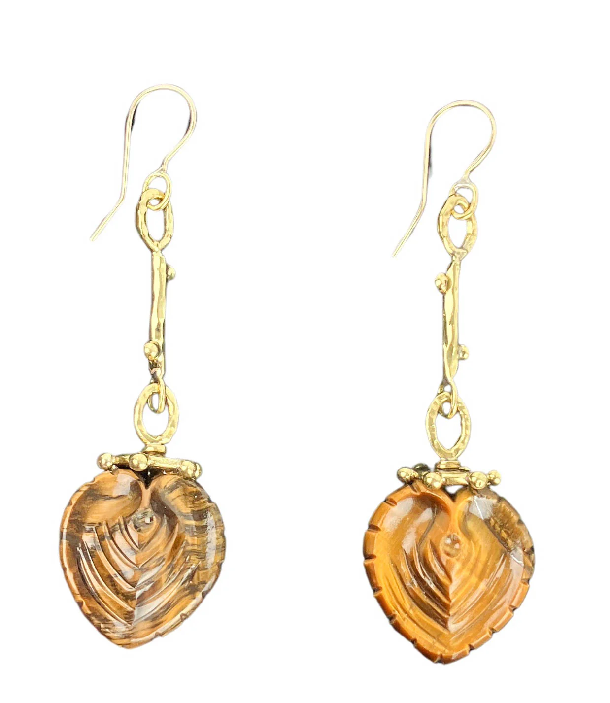 Ulla Johnson Galia Earrings in Tiger's Eye - Image 4