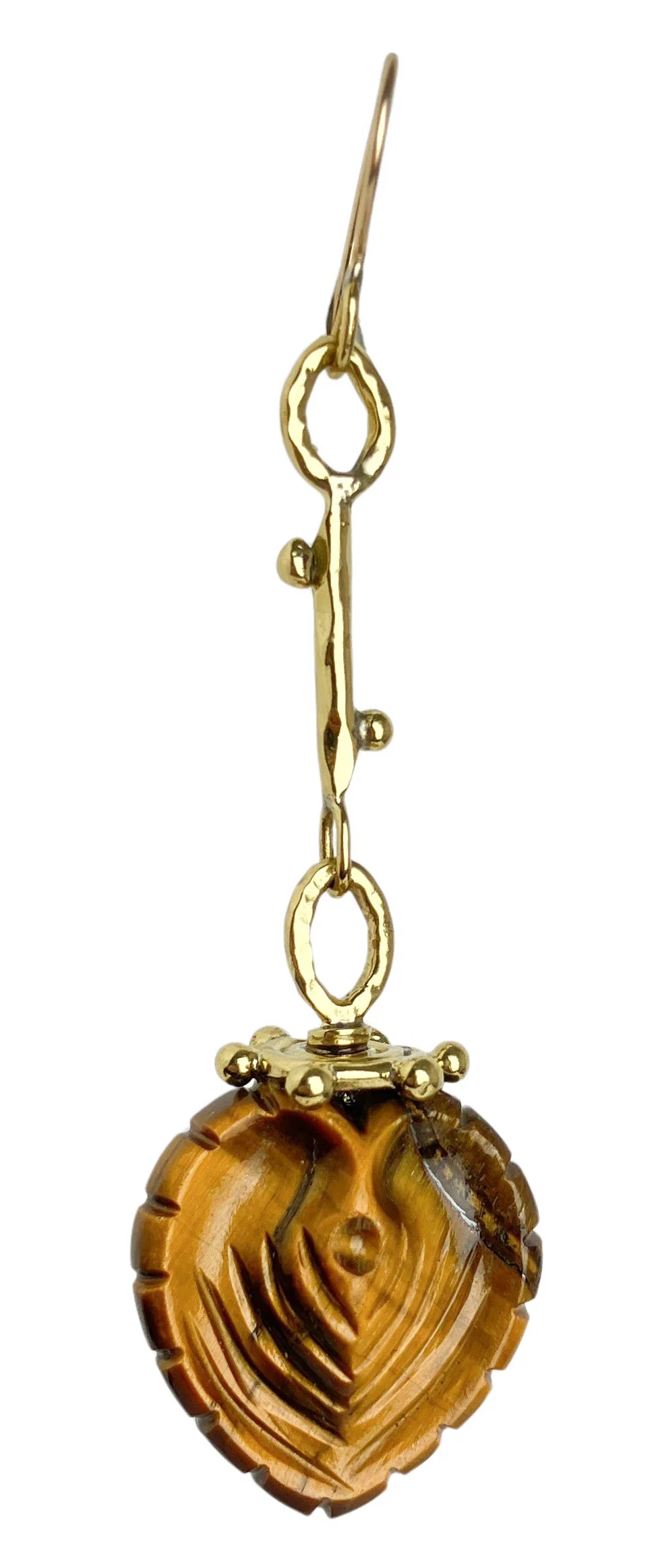 Ulla Johnson Galia Earrings in Tiger's Eye - Image 6